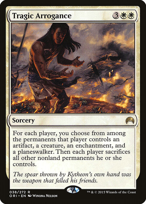 Tragic Arrogance - catalogue image