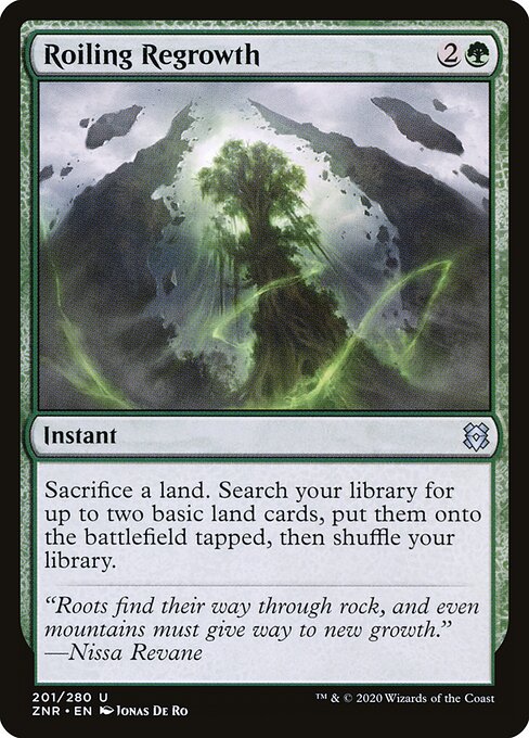 Roiling Regrowth - catalogue image