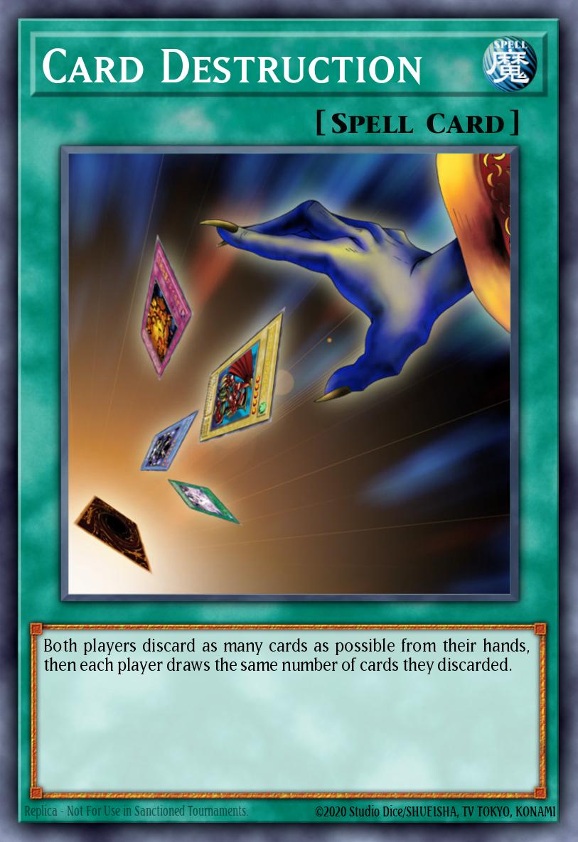 Card Destruction - catalogue image