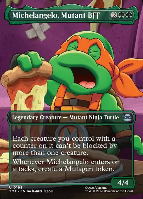 Michelangelo, Mutant BFF - catalogue image