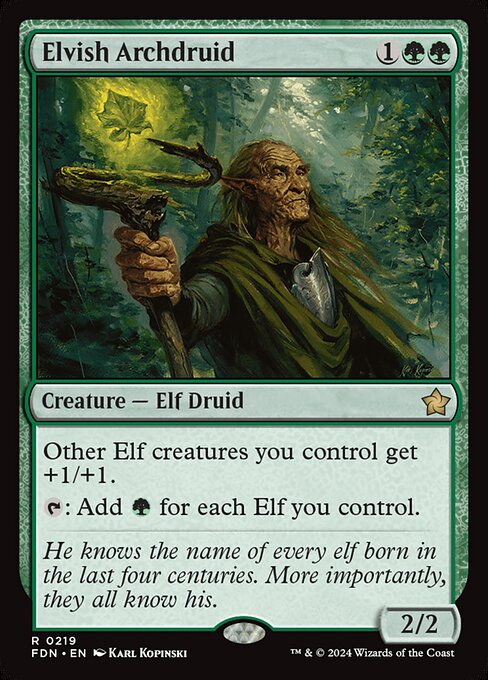 Elvish Archdruid - catalogue image