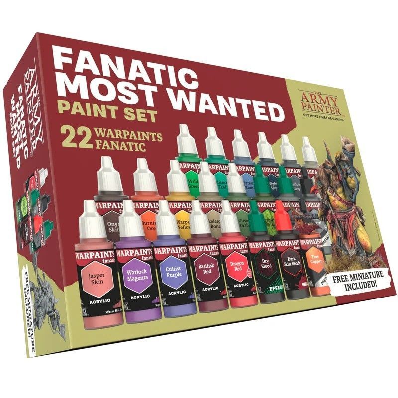 The Army Painter: Warpaints Fanatic: Most Wanted Paint Set