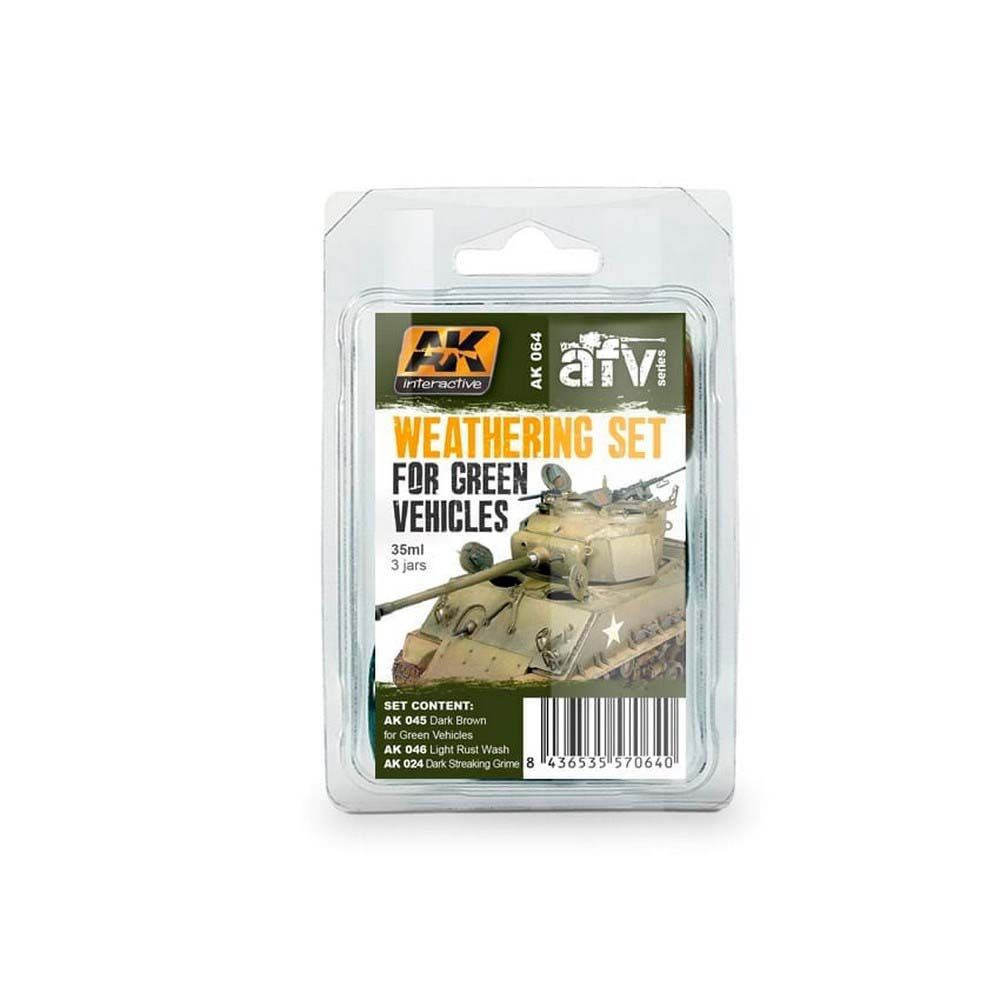 Weathering: Green Vehicles Weathering Set