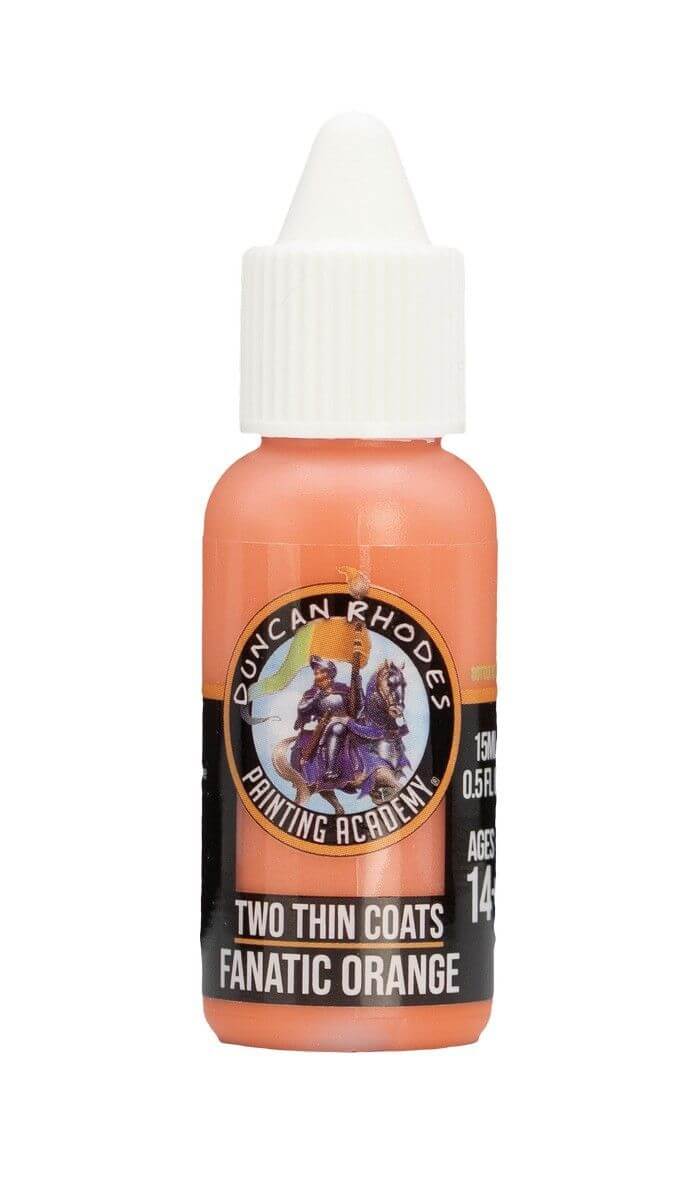 Two Thin Coats: Fanatic Orange