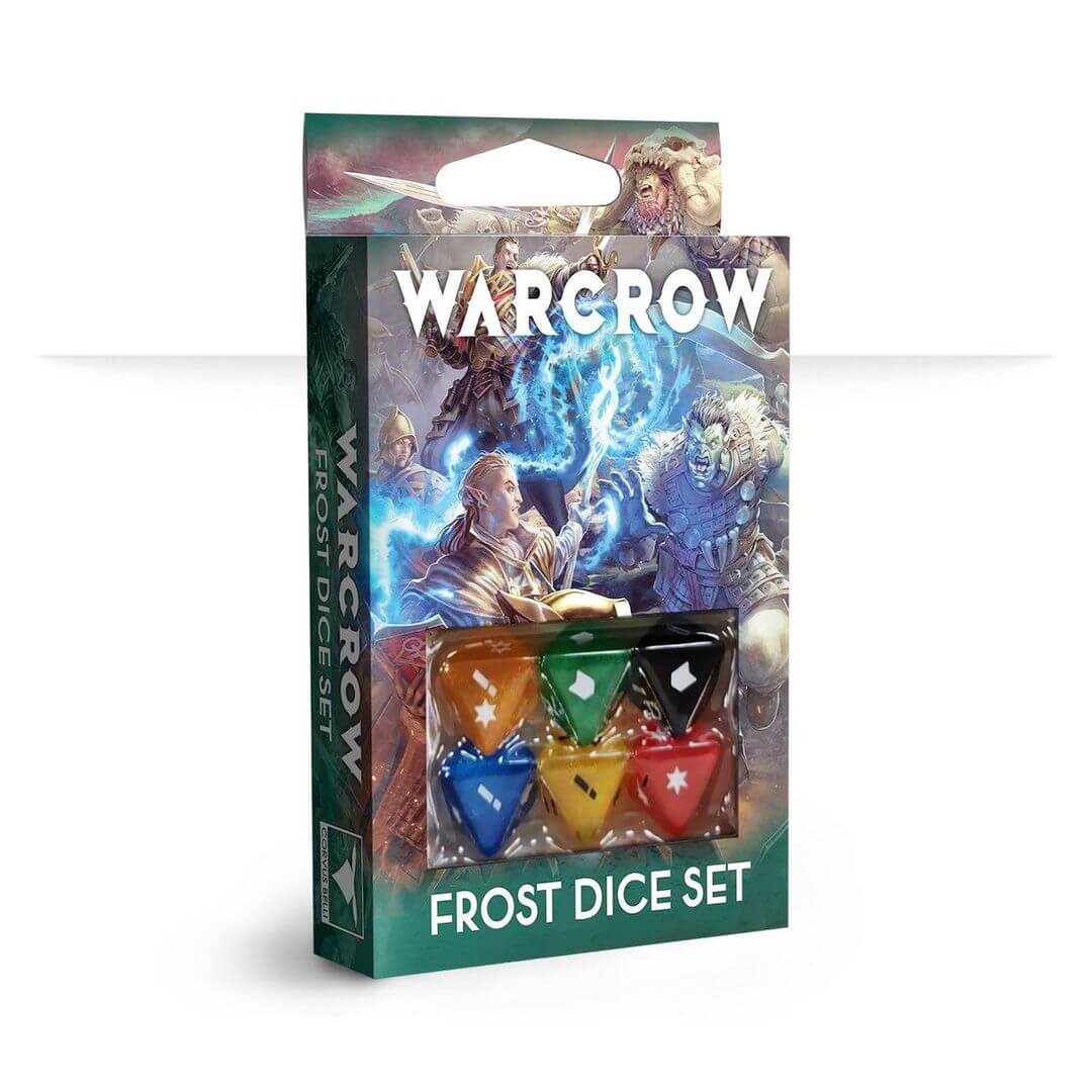 Warcrow - Frost Dice Set - The Ork Forge