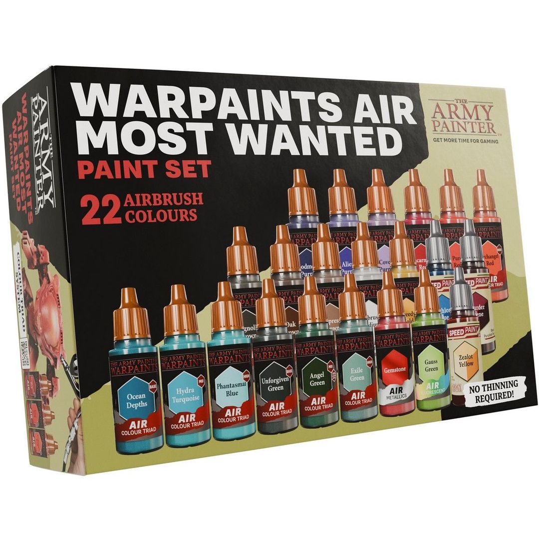 The Army Painter: Warpaints Air Most Wanted Paint Set