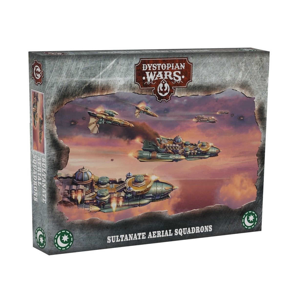 Dystopian Wars: Sultanate Aerial Squadrons - The Ork Forge
