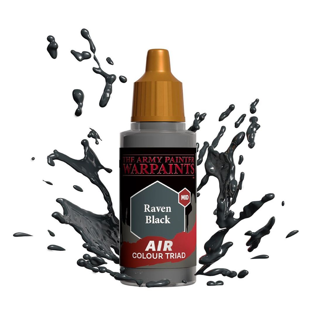 The Army Painter: Air Raven Black - 18ml