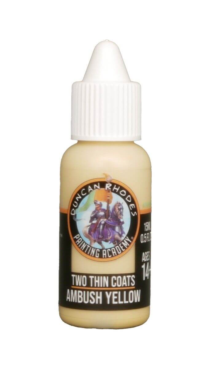 Two Thin Coats: Ambush Yellow