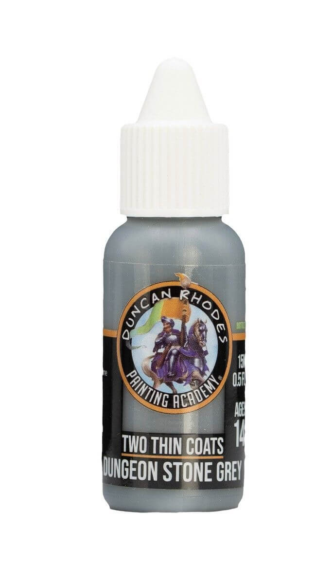 Two Thin Coats: Dungeon Stone Grey