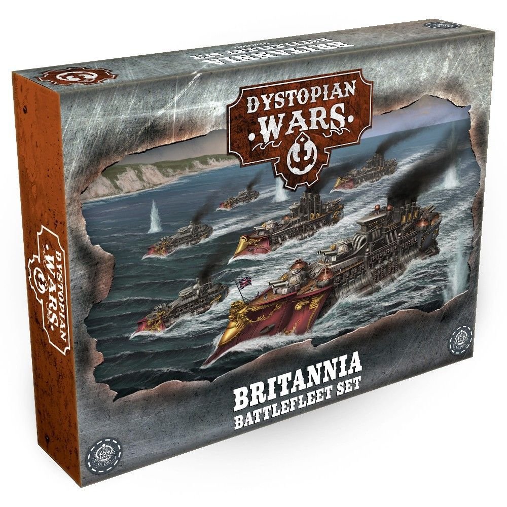 Dystopian Wars: Britannia Battlefleet Set - The Ork Forge