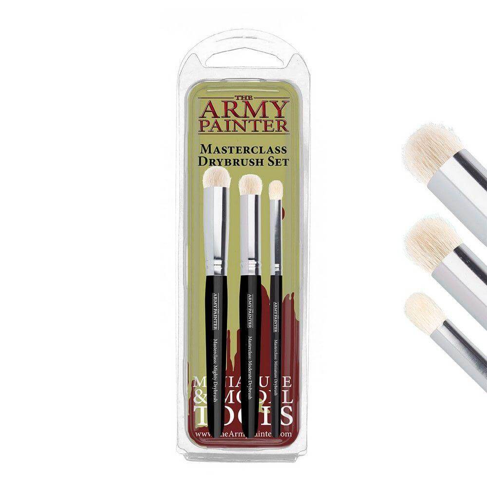 Masterclass Drybrush Set Brushes The Army Painter