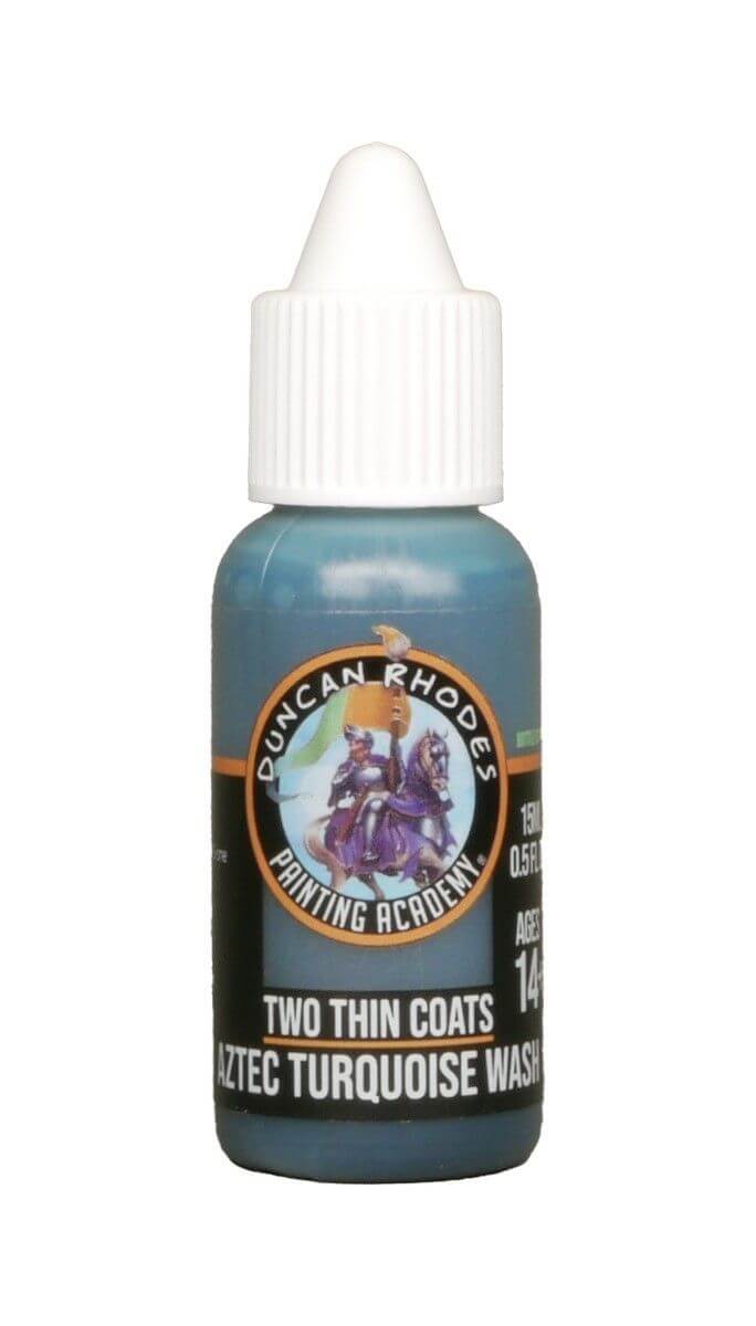 Two Thin Coats: Aztec Turquoise Wash