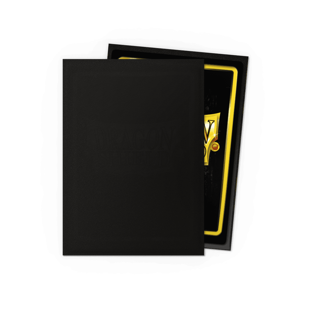 Dragon Shield Sleeves Matte Jet (100)