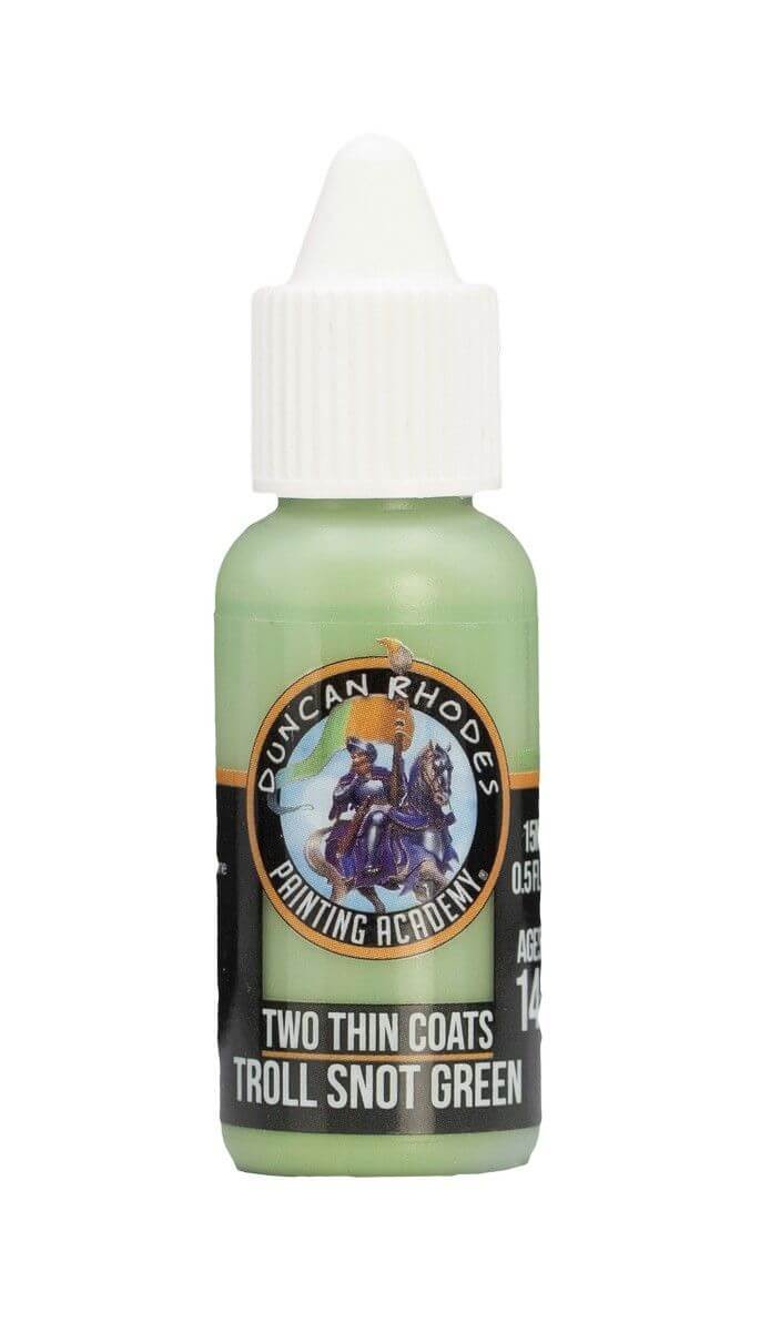 Two Thin Coats: Troll Snot Green