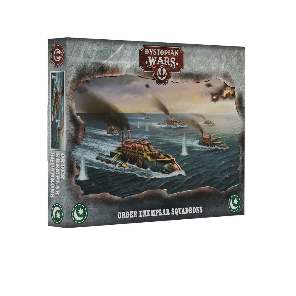 Dystopian Wars: Order Exemplar Squadrons - The Ork Forge