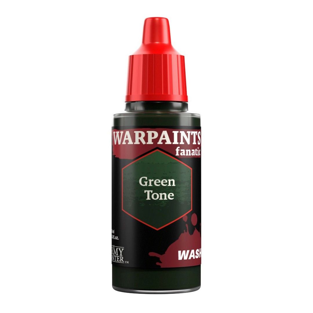The Army Painter: Warpaints Fanatic Wash: Green Tone - 18ml