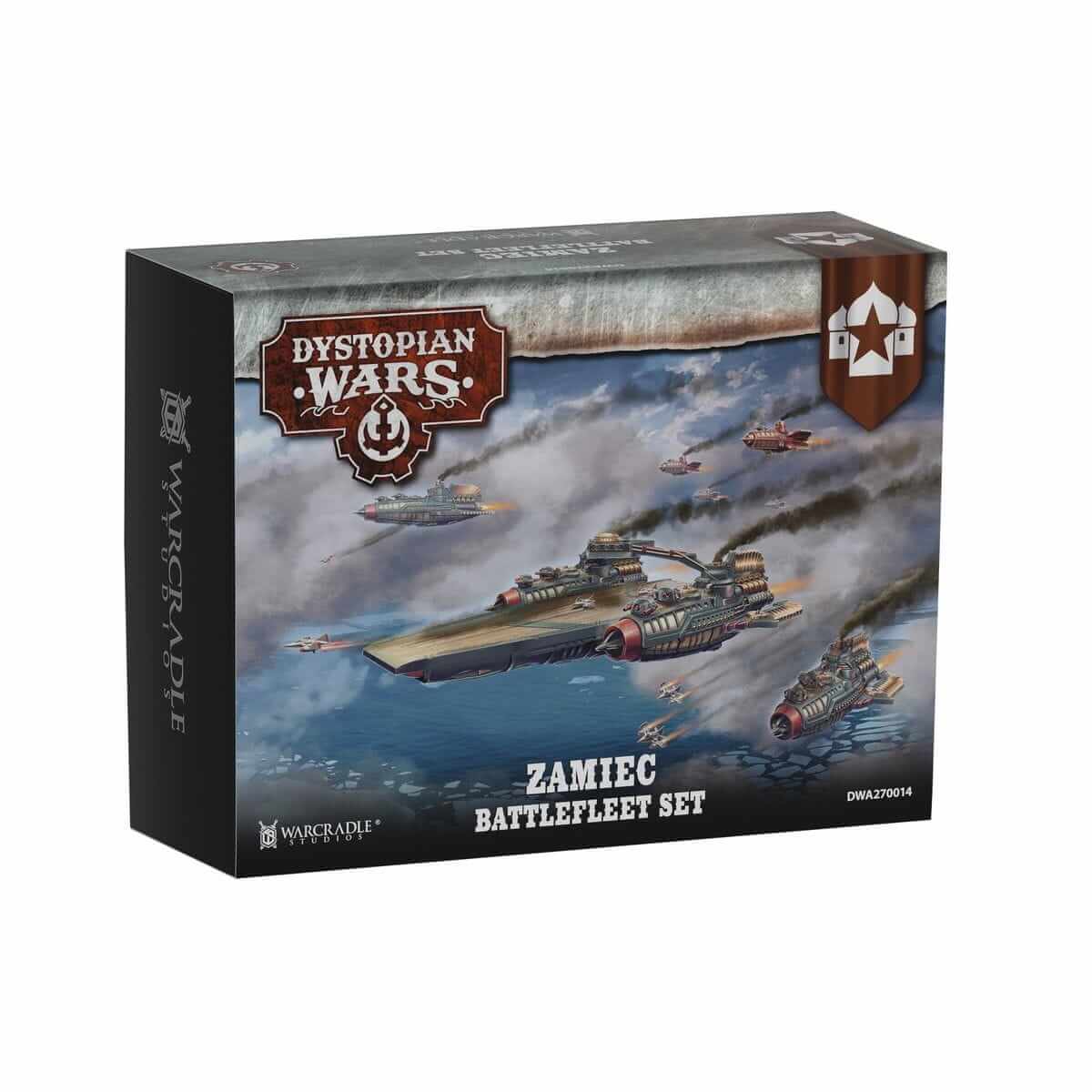 Dystopian Wars: Zamiec Battlefleet Set - The Ork Forge