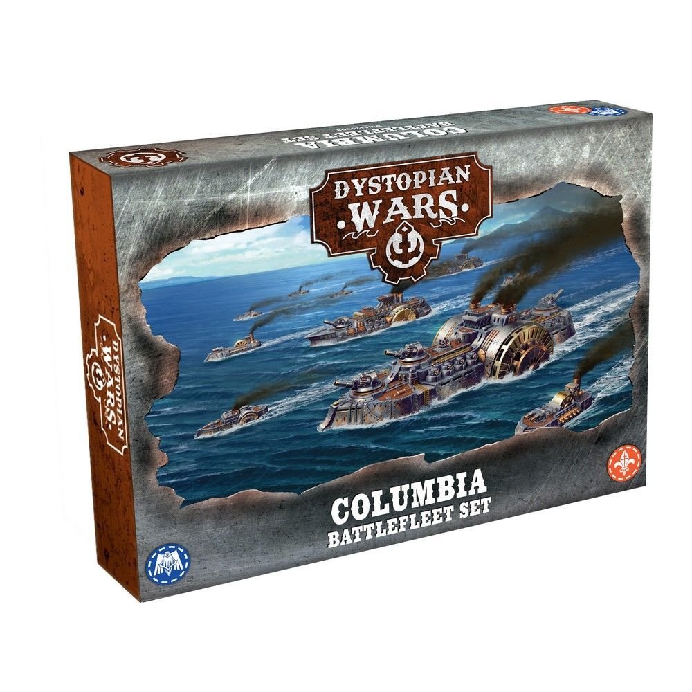 Dystopian Wars: Columbia Battlefleet Set - The Ork Forge