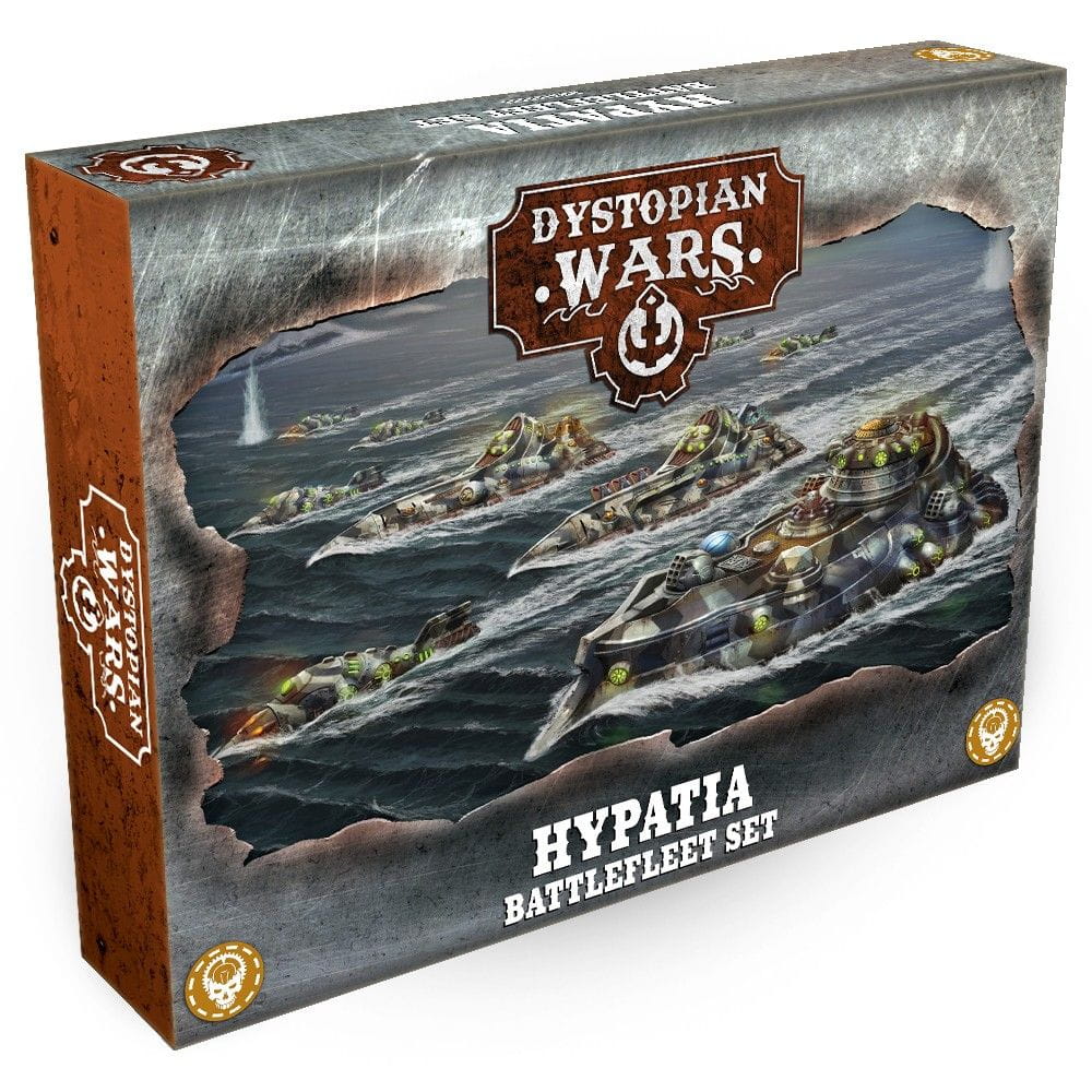 Dystopian Wars: Hypatia Battlefleet Set - The Ork Forge