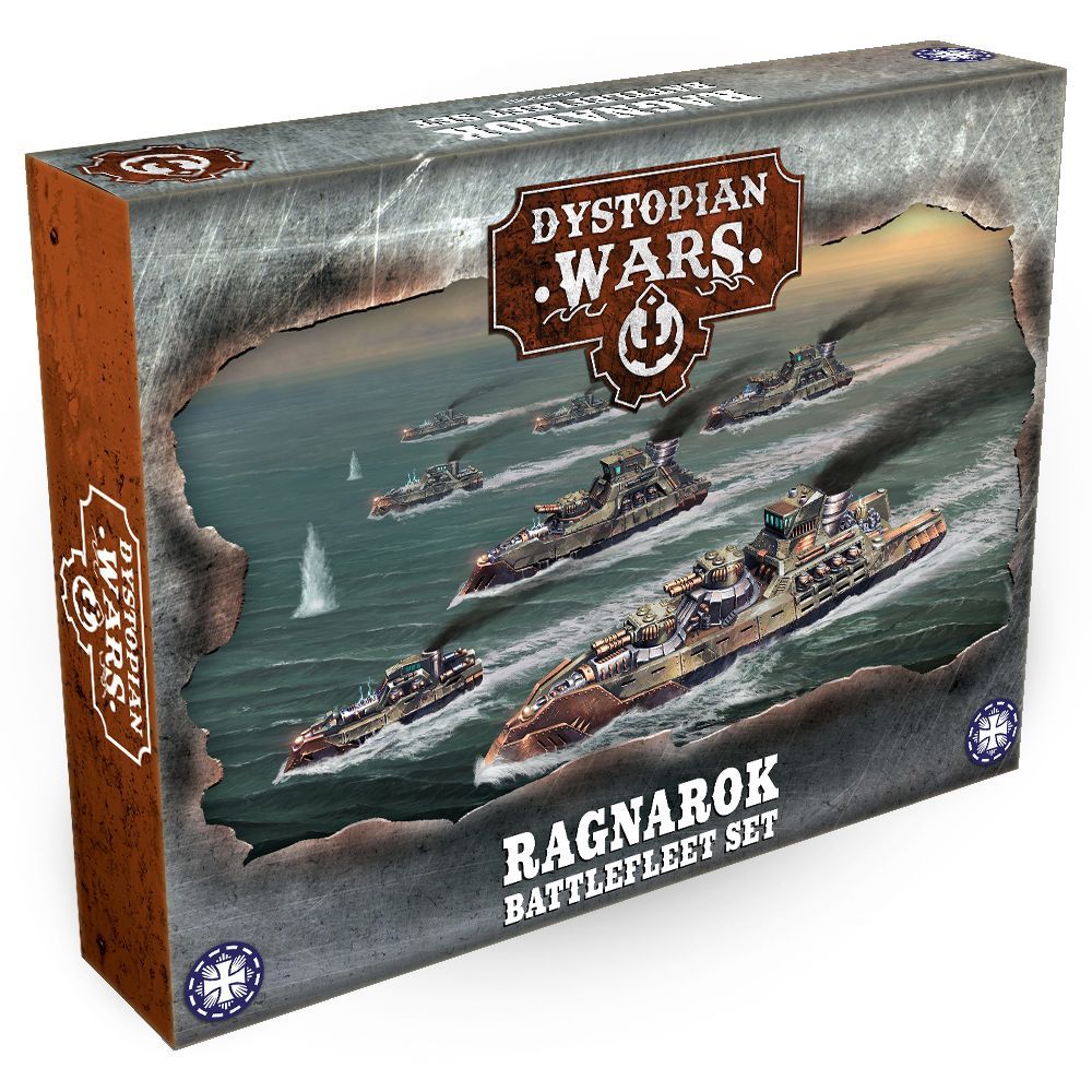 Dystopian Wars: Ragnarok Battlefleet Set - The Ork Forge