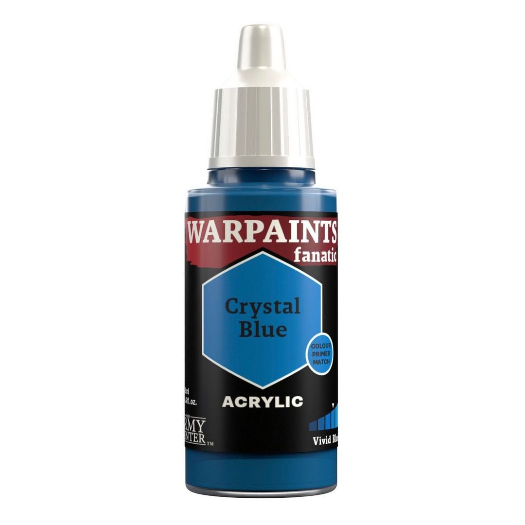 The Army Painter: Warpaints Fanatic: Crystal Blue - 18ml