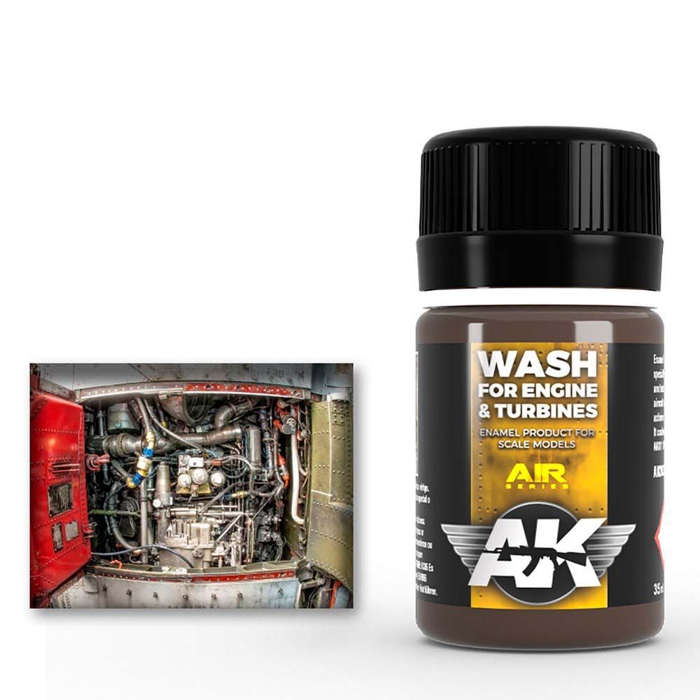 Weathering: Wash For Aircraft Engine