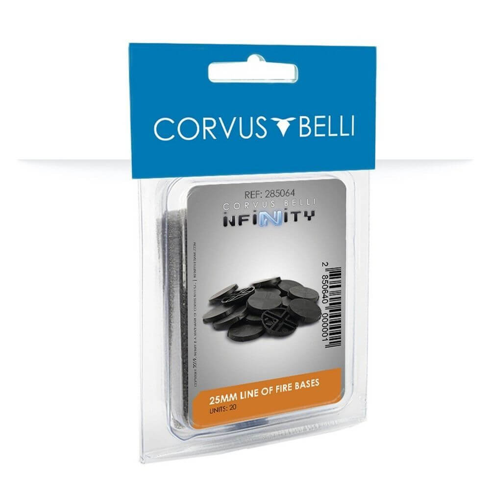 25mm Line of Fire Bases - The Ork Forge