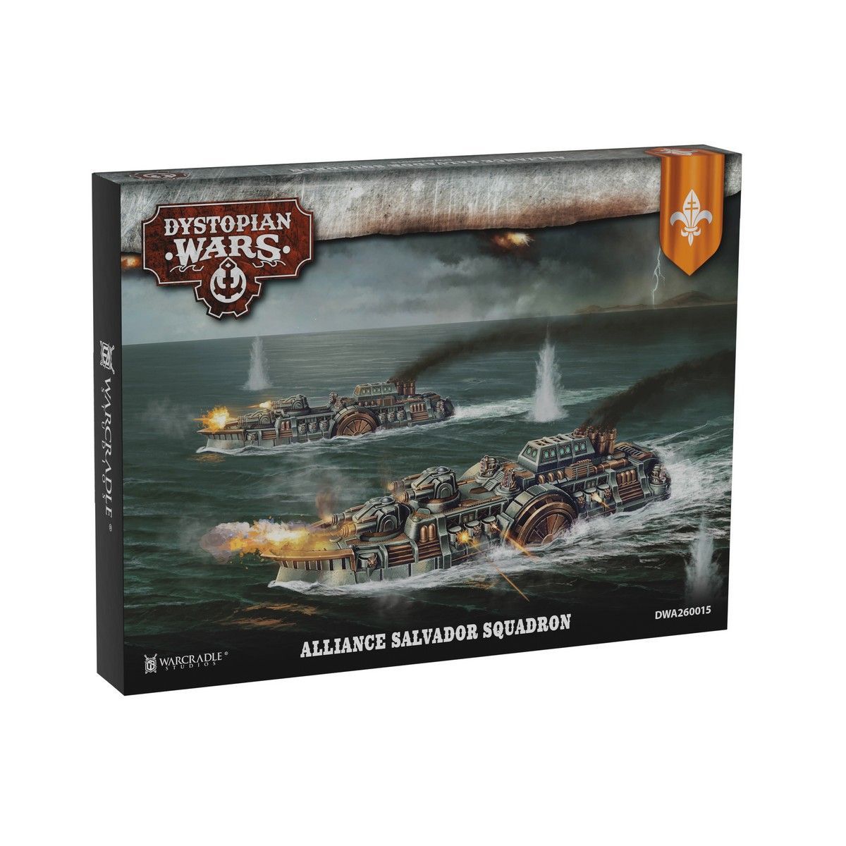 Dystopian Wars: Alliance Salvador Squadron - The Ork Forge