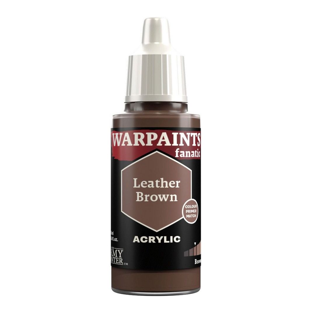 The Army Painter: Warpaints Fanatic: Leather Brown - 18ml