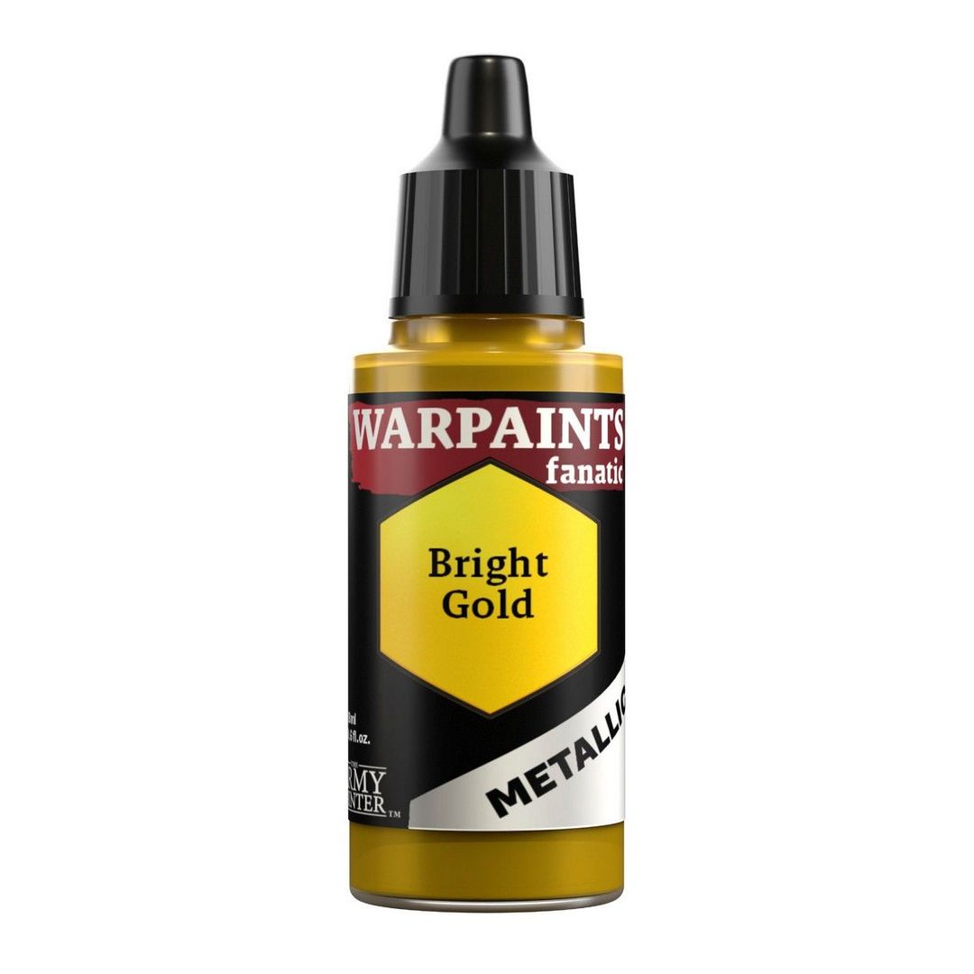 The Army Painter: Warpaints Fanatic Metallic: Bright Gold - 18ml
