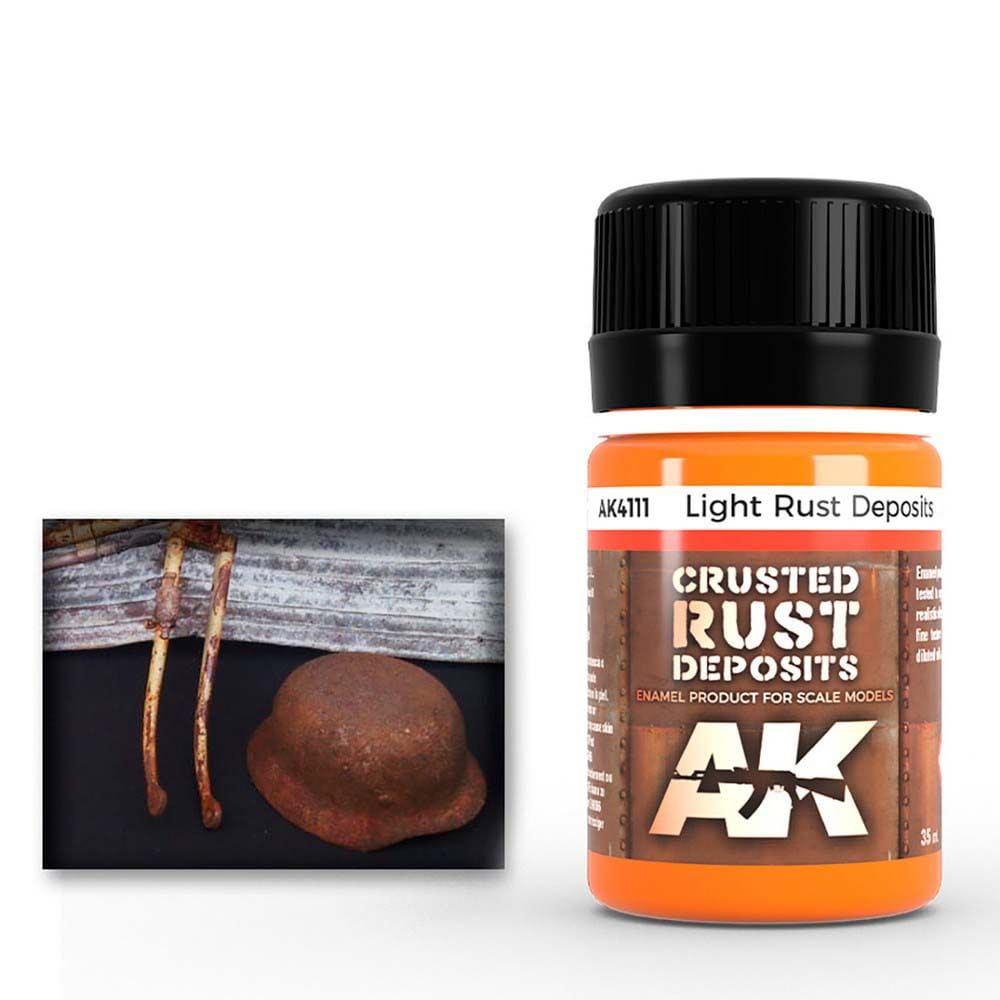 Weathering: Light Rust Deposit