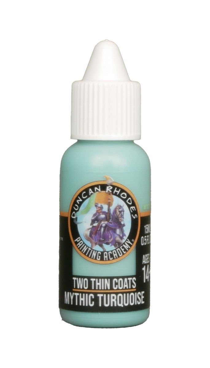 Two Thin Coats: Mythic Turquoise