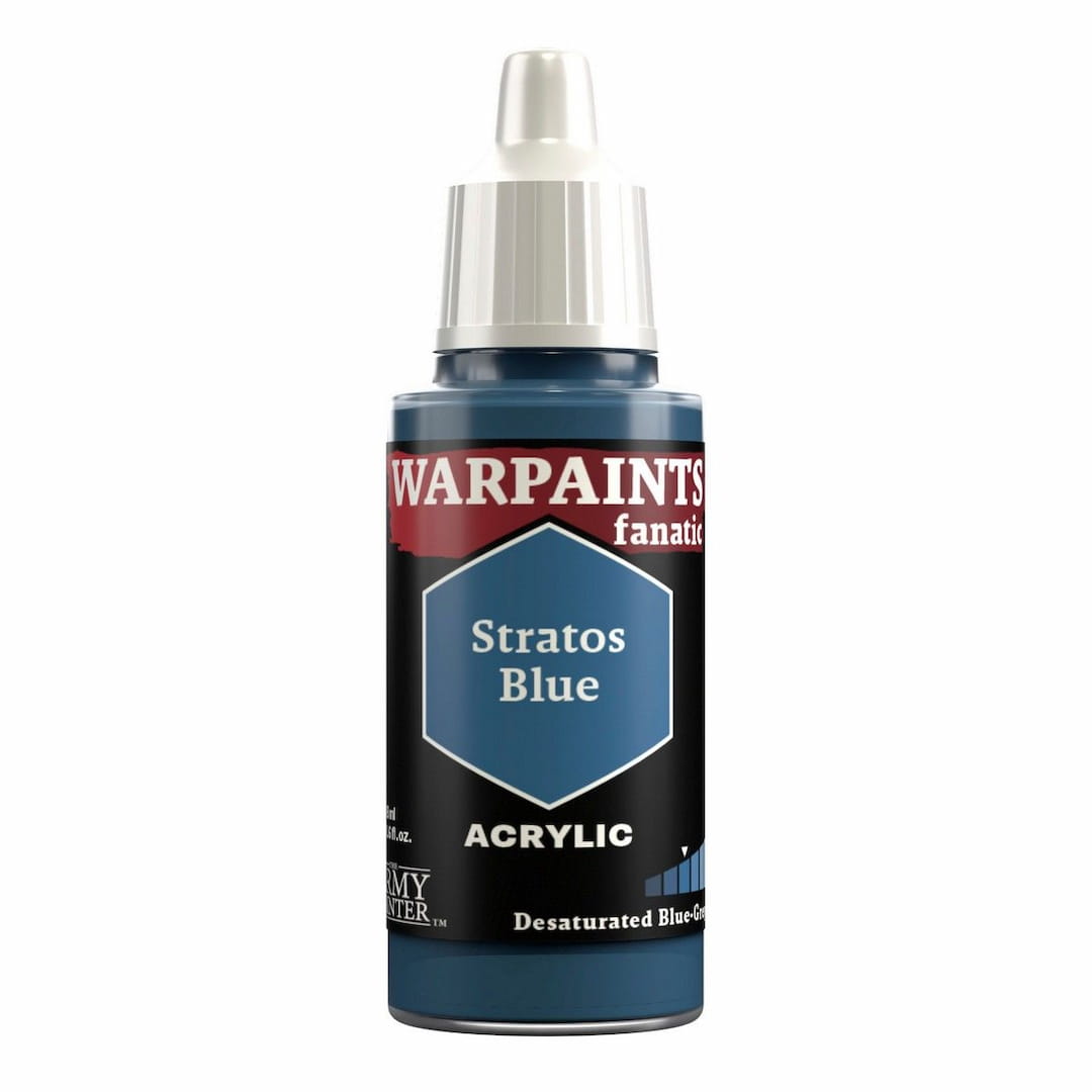The Army Painter: Warpaints Fanatic: Stratos Blue - 18ml