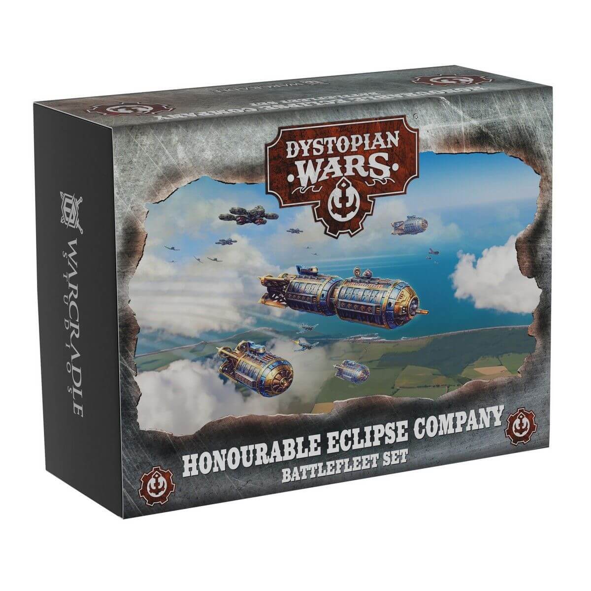 Dystopian Wars: Honourable Eclipse Company Battlefleet Set - The Ork Forge