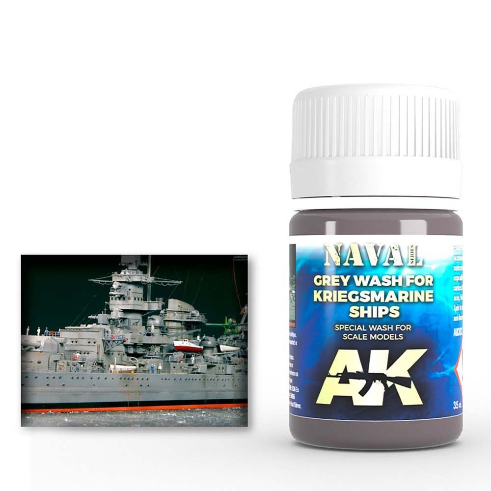 Weathering: Grey Wash For Kriegsmarine Ships