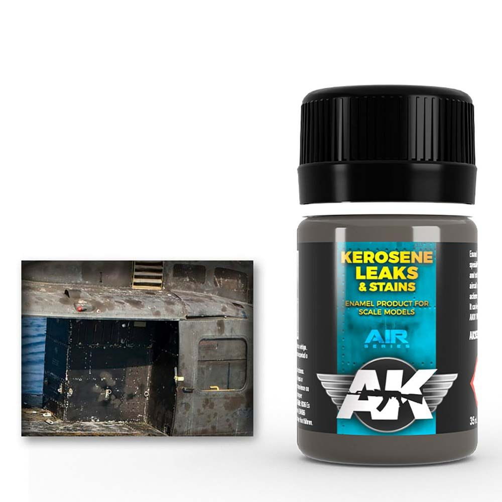 Weathering: Kerosene Leaks & Stains