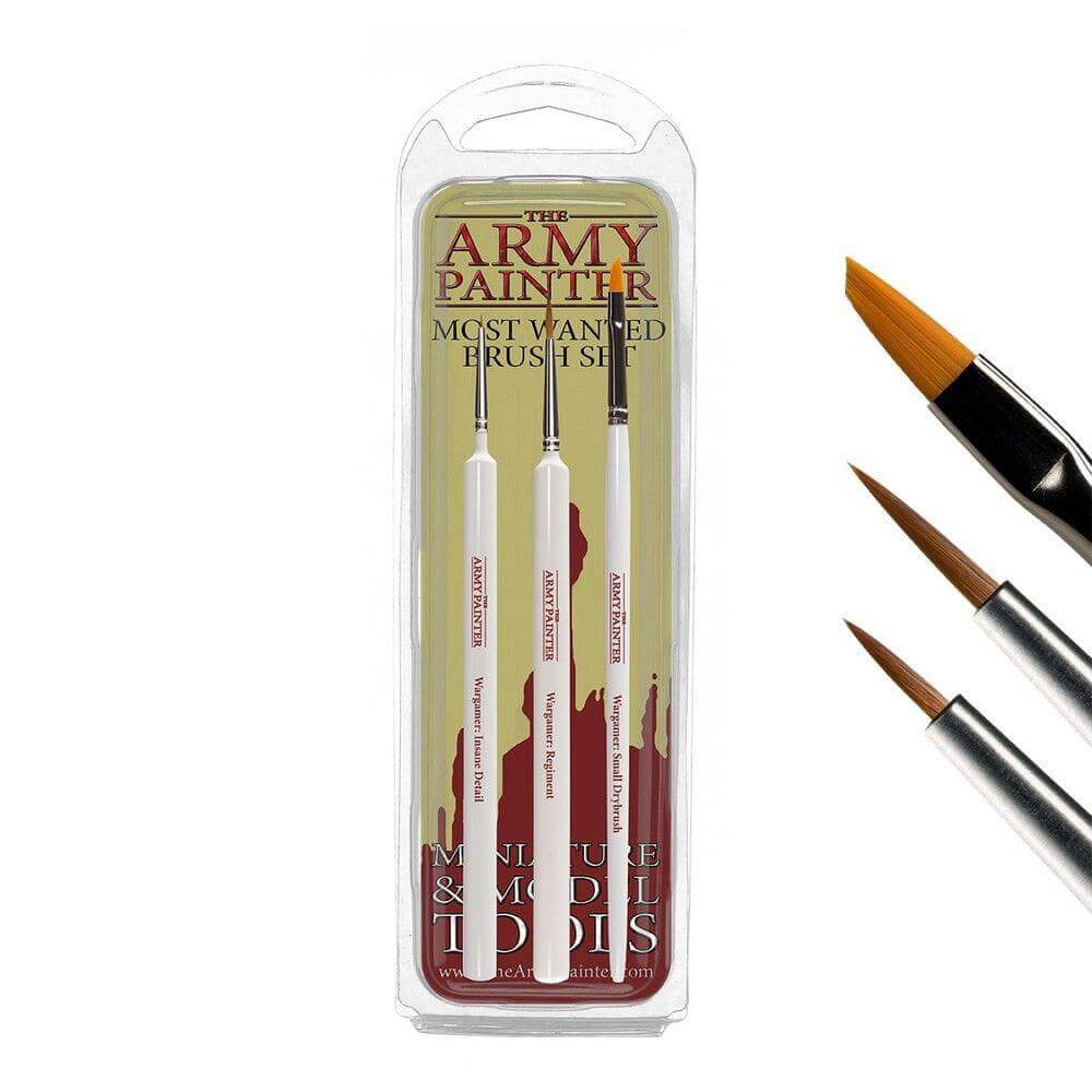 Most Wanted Brush Set Brushes The Army Painter