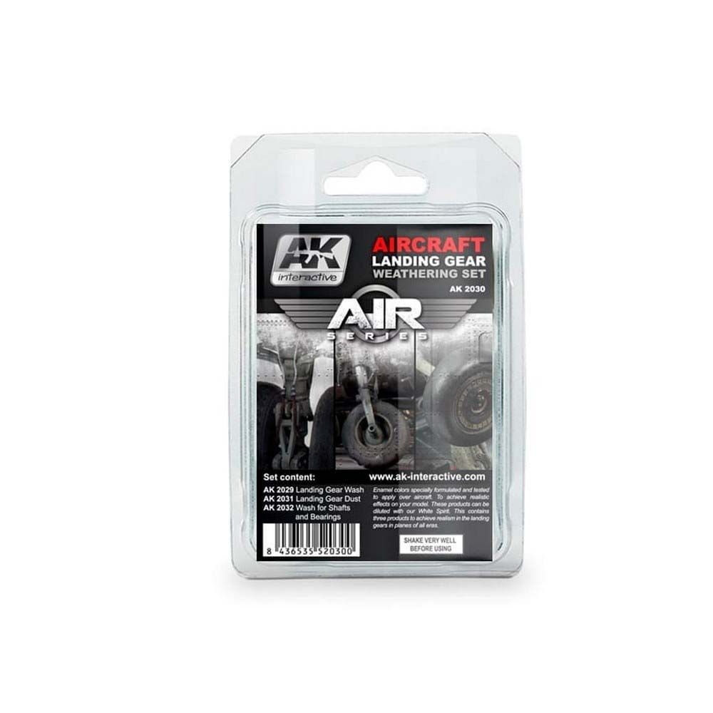 Weathering: Aircraft Landing Gear Weathering Set