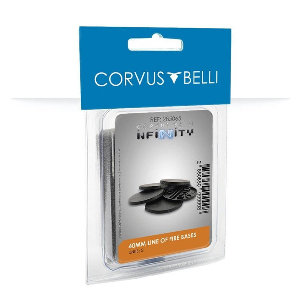 40mm Line of Fire Bases - The Ork Forge