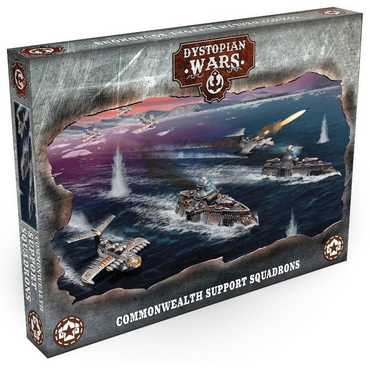 Dystopian Wars: Commonwealth Support Squadrons - The Ork Forge