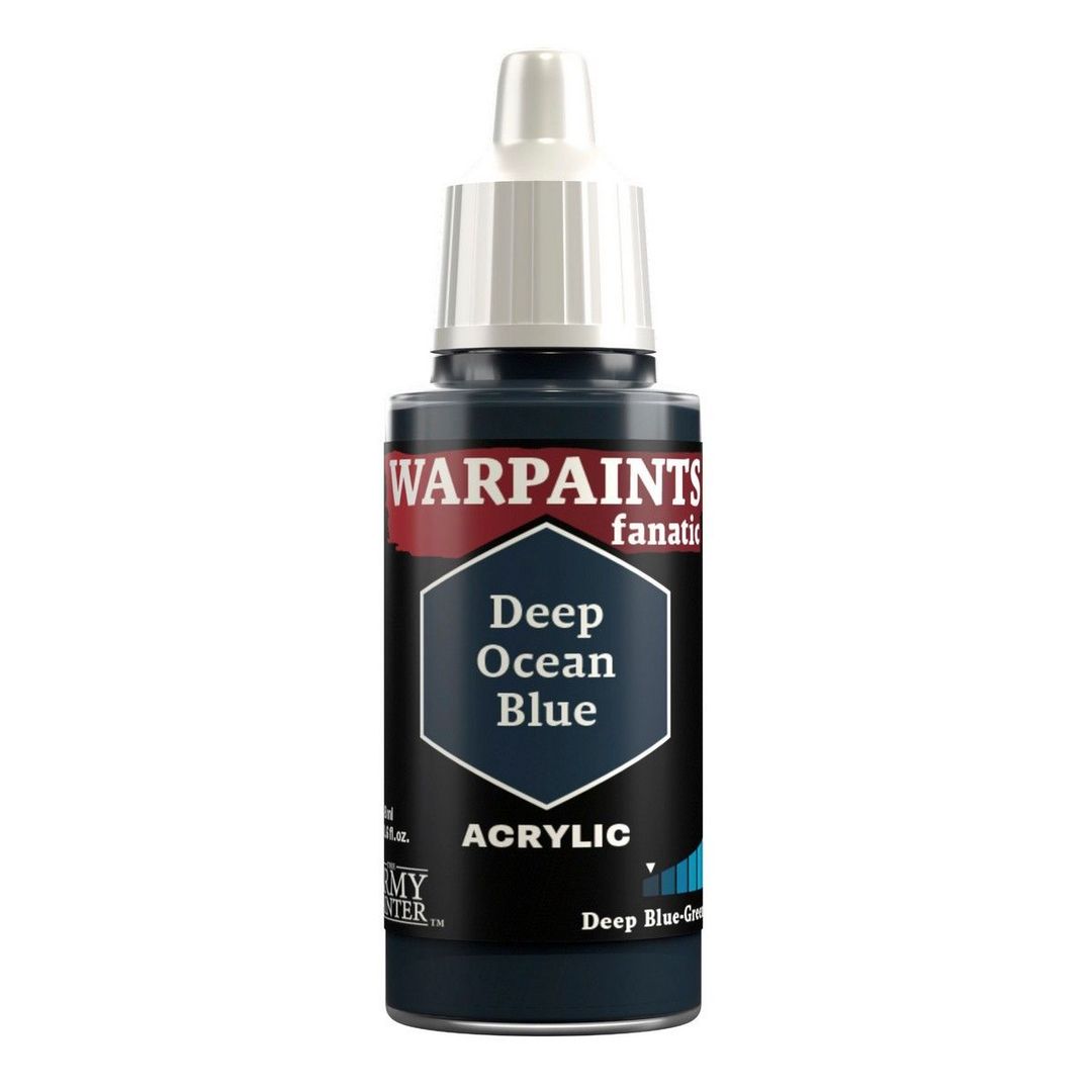 The Army Painter: Warpaints Fanatic: Deep Ocean Blue - 18ml