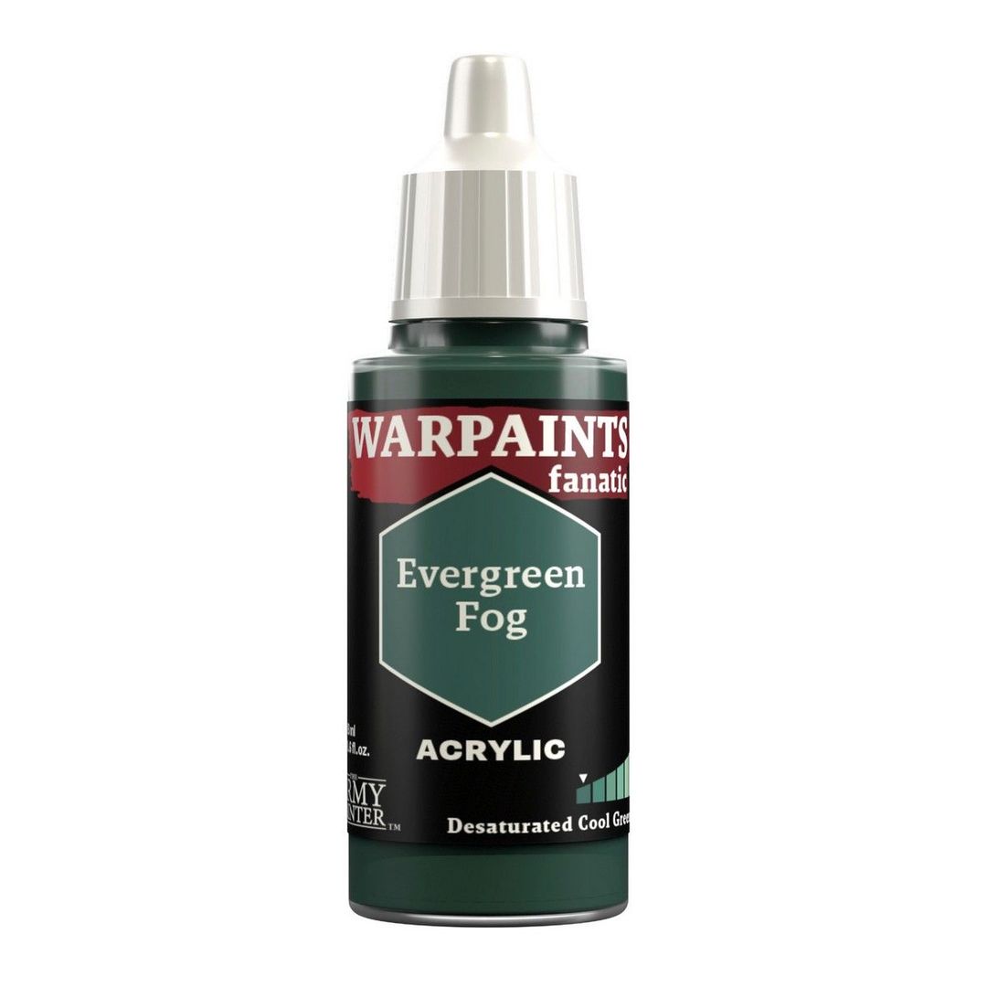 The Army Painter: Warpaints Fanatic: Evergreen Fog - 18ml