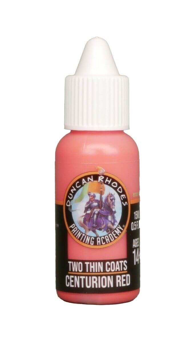 Two Thin Coats: Centurion Red