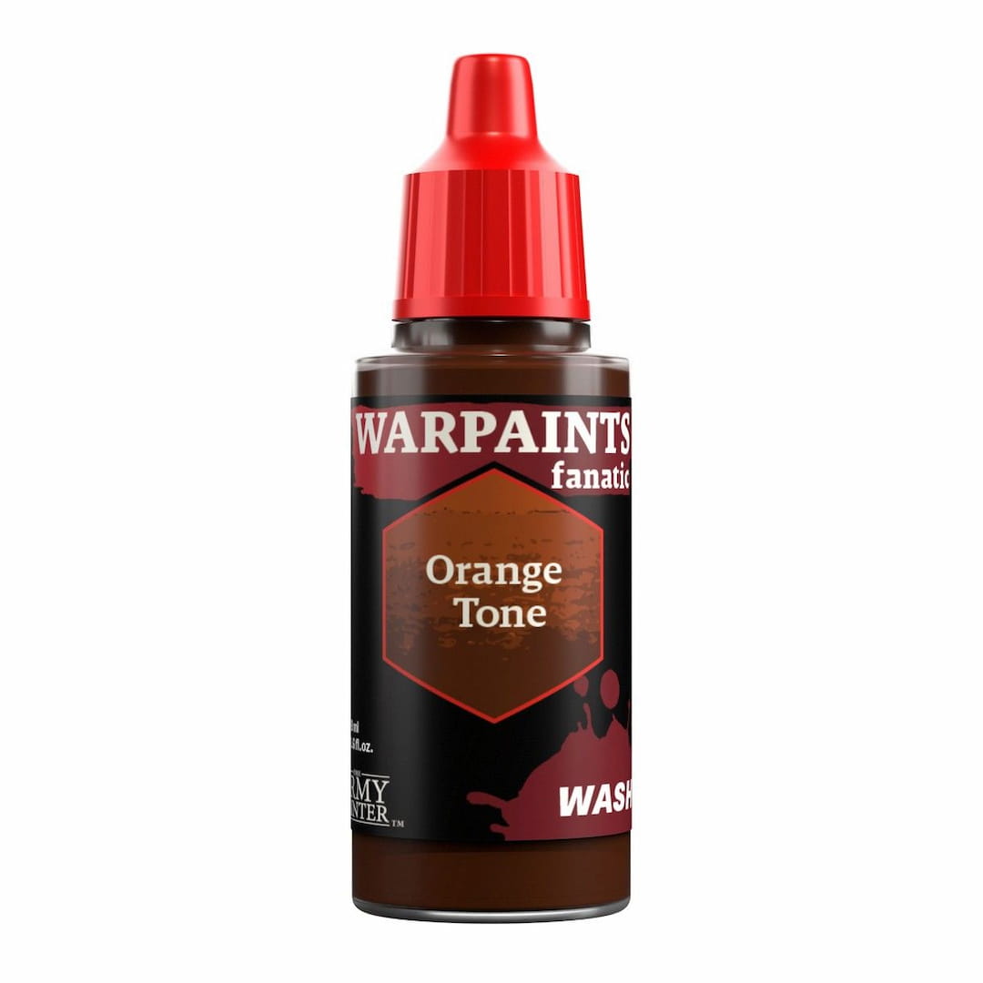 The Army Painter: Warpaints Fanatic Wash: Orange Tone - 18ml