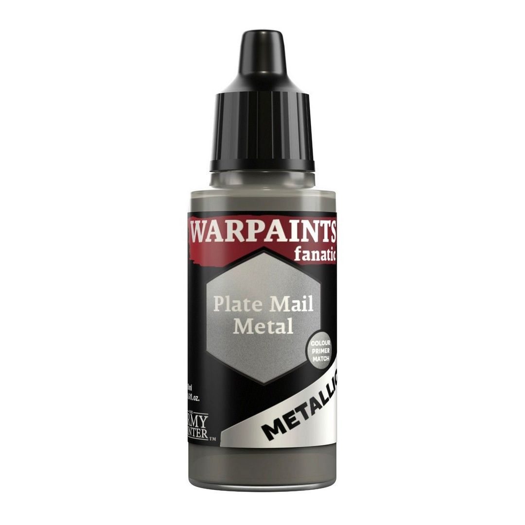 The Army Painter: Warpaints Fanatic Metallic: Plate Mail Metal - 18ml