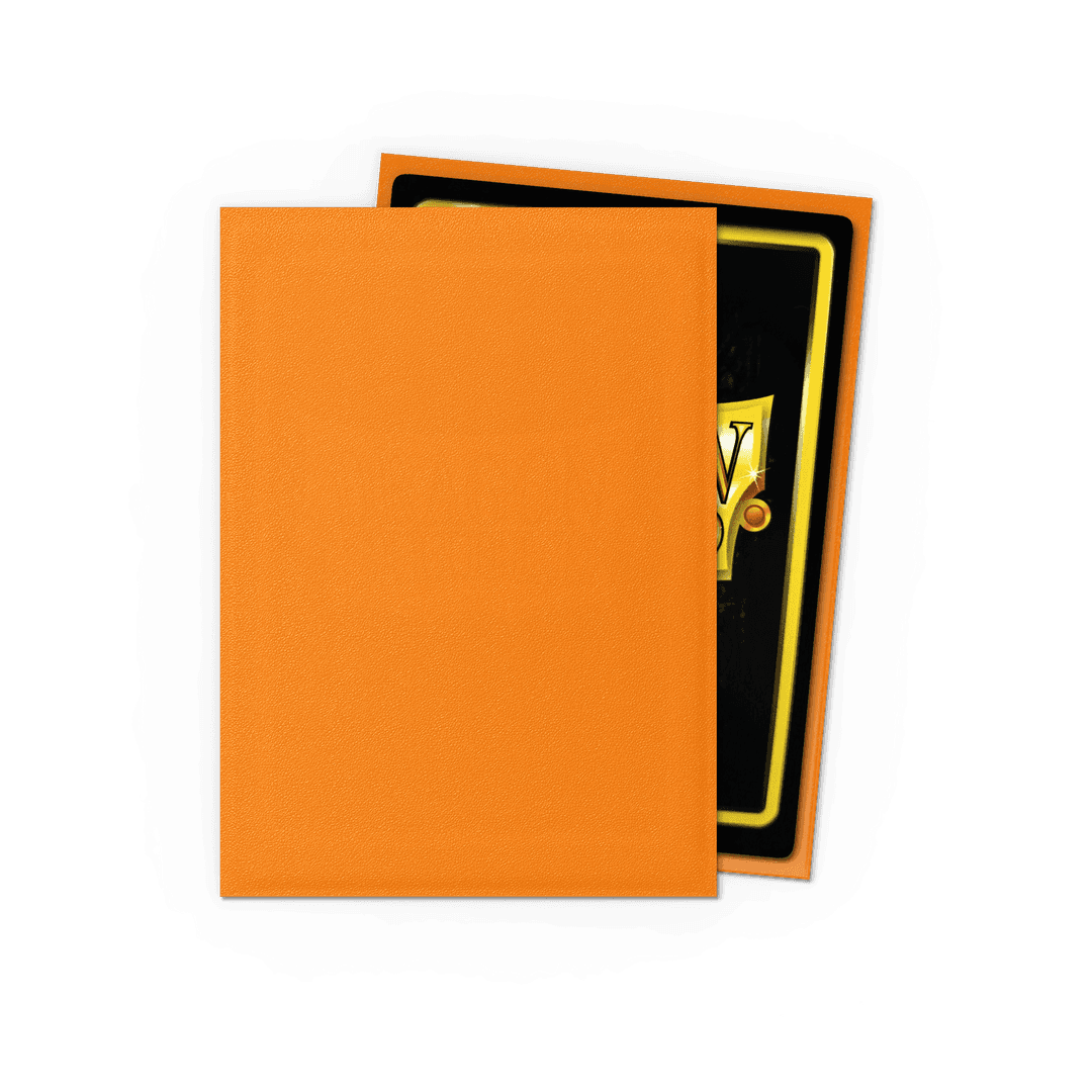 Dragon Shield Sleeves Matte Orange (100)