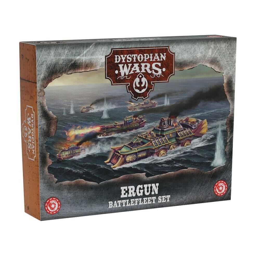 Dystopian Wars: Ergun Battlefleet Set - The Ork Forge