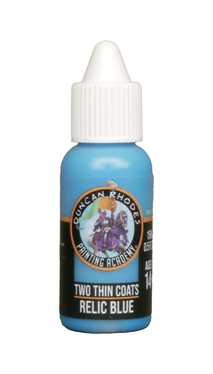 Two Thin Coats: Relic Blue
