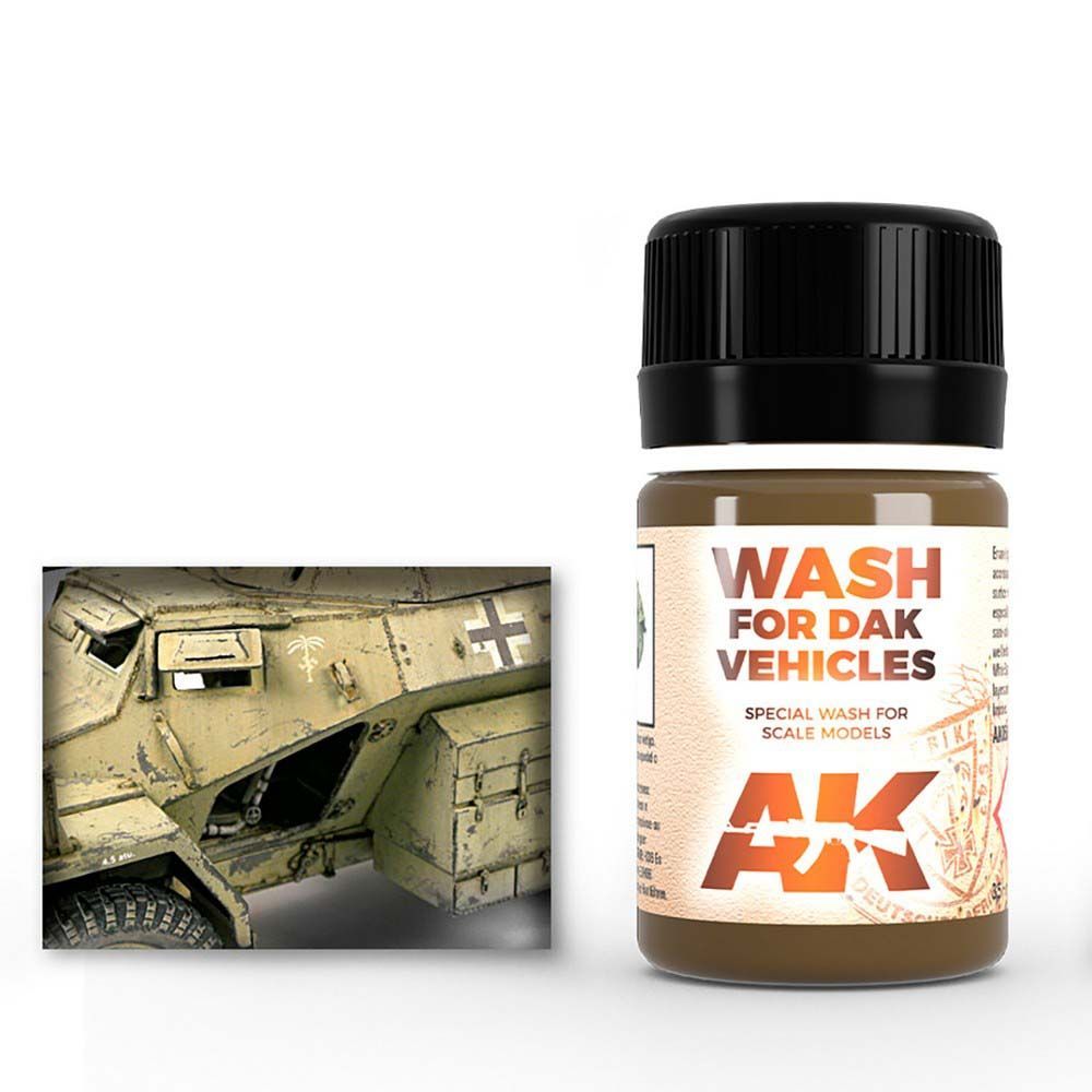Weathering: Wash For Afrika Korps Vehicles
